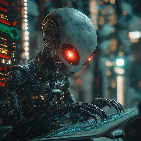 Alien Cyborg Ai Art 的图像结果