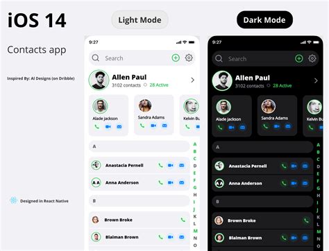 Image result for Contacts App Using React Native