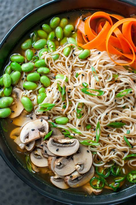 vegetarian ramen soup recipe