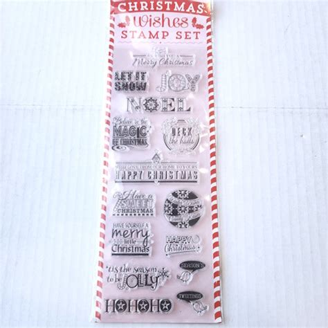 Christmas Wishes Stamp Set | Jenlee Schoolcraft