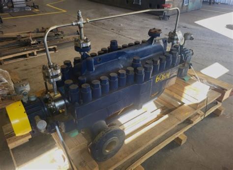 Sulzer Bingham 3x4x11.5 MSD Horizontal Multi-Stage Centrifugal Pump ...