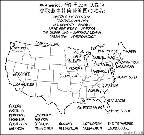 America Songs - XKCD中文站