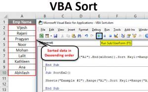 Image result for VBA Array Sort