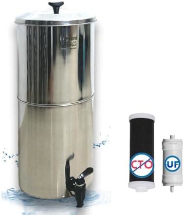 Ferrum Ultra A1 Water Purifier Stainless Steel with Hollow Fiber ...