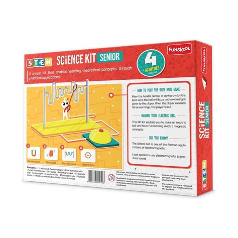 Funskool STEM Science Kit Senior - Electromagnetic | Go Science