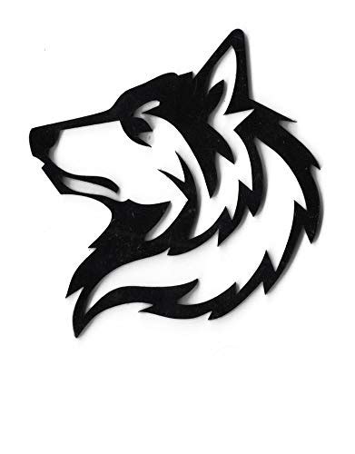 The Logo Man Wolf 3D Car Bike Sticker Type Logo Decal Emblem : Amazon ...