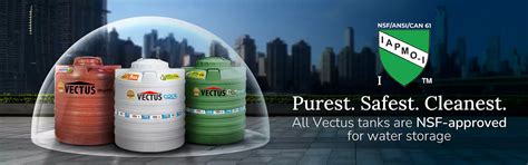 Best Water Storage Tanks Manufacturer & Supplier in India | Vectus