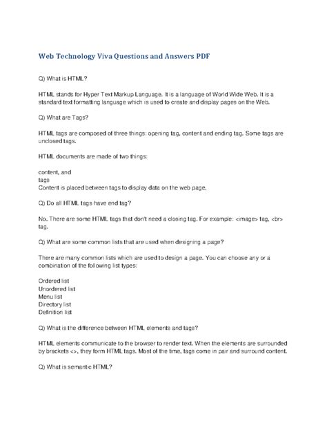 Image result for Web Technology Important Questions