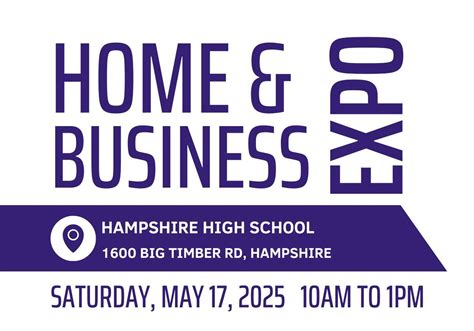 Home & Business Expo, Hampshire High School, 17 May 2025 | AllEvents