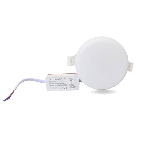 Buy D'Mak 9w Borderless Led Panel Light for POP/False Ceiling in Round ...
