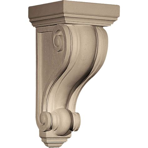 Traditional with Concave & Convex Ridges Resin Corbel | Corbels ...