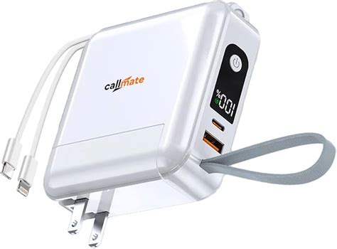 CALLMATE Globetrotter 23W PD Fast Charging 10000mAh Power Bank with ...