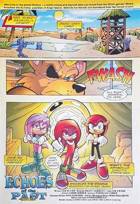 Sonic Universe Knuckles : The Return Part 1 of 4 : Archie Comics Adven ...