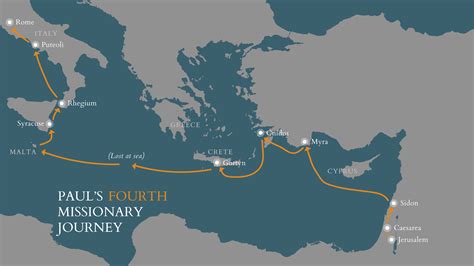 Paul's First Missionary Journey - Bible Maps — Dwell Street Media