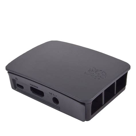 Buy Raspberry Pi 3 B/B+ Case black (Chinese) Online in India | Robocraze