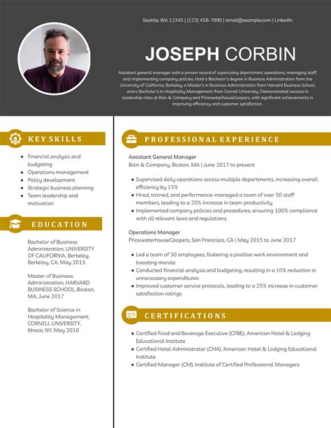 General Manager Resume Examples and Templates for 2025 ...