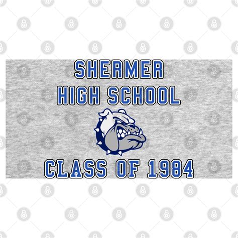 Shermer High School - The Breakfast Club - T-Shirt | TeePublic