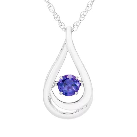 Boston Bay Diamonds Brilliance in Motion Sterling Silver Tanzanite ...