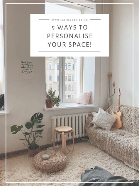 5 ways to personalise your space! – Carousel