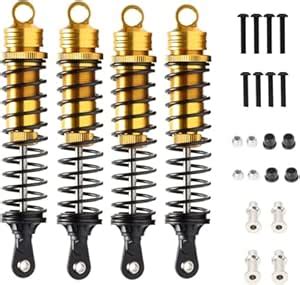Aluminum 140mm rc shocks,Oil Adjustable RC Damper Set with Springs for ...