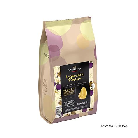 Buah markisa Inspirasi Valrhona - keistimewaan dengan mentega koko, 3kg ...