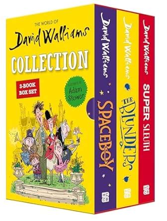 David Walliams a 3 book Boxset: Spaceboy, Blunders, Supersleuth, Three ...