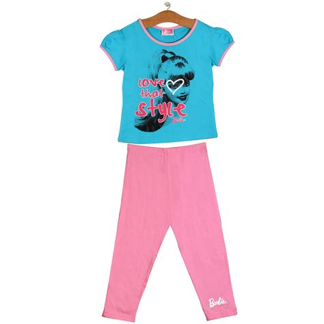 Buy Barbie Multicolour Nightwear Set For Kids for 11-12 years Girls at ...
