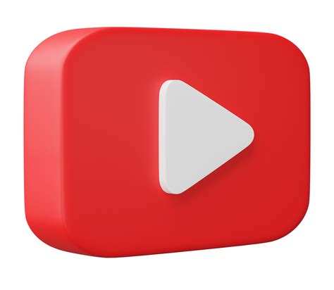 Youtube Play Button Icon Transparent