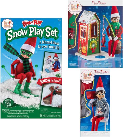 Buy The Elf on the Shelf Winter Snow Day Activities Set: Scout Elves at ...