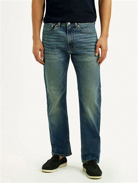Men's Tinted 505 Blue Straight Fit Mid Rise Jeans – Levis India Store