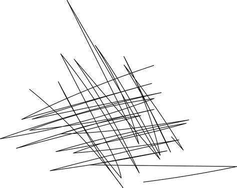 Abstract line art featuring random sketches | Premium Vector