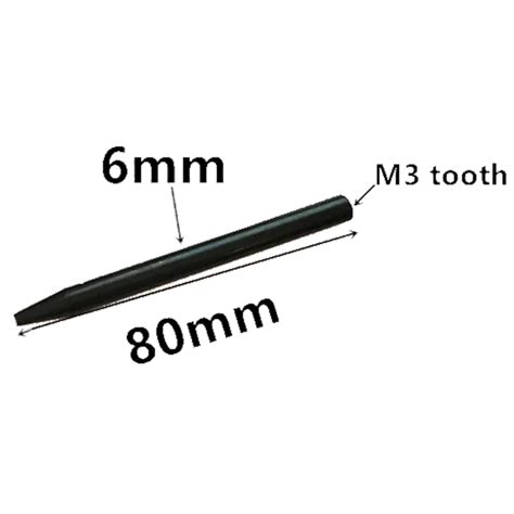 Probots 6X80mm POM Push Rod for Test Fixtures Jigs Pressure Plate Buy ...