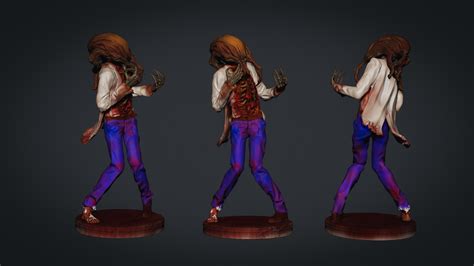STL file Half Life 2 Headcrab Zombie - Collectible Statue 🧟 ・Template to download and 3D print・Cults
