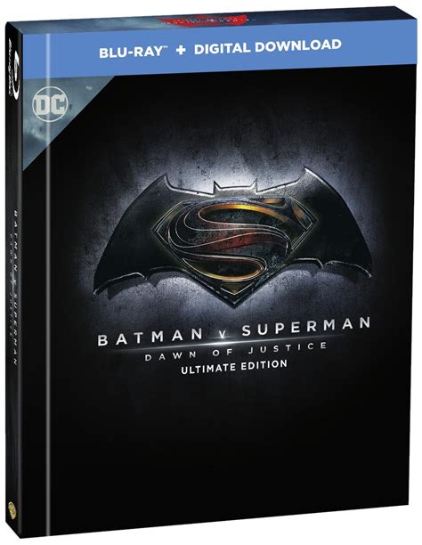 Batman v Superman: Dawn of Justice (Blu-ray + Digital Download + UV) (2 ...