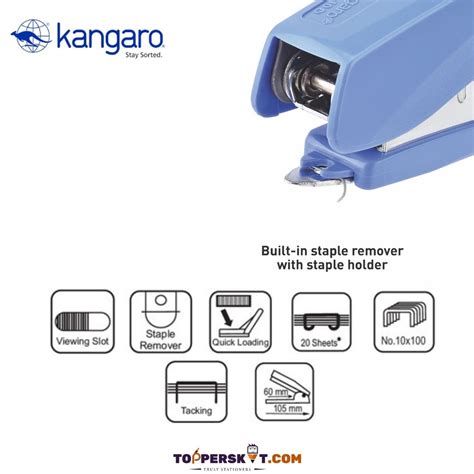 Kangaro HD-10D Stapler for Everyday Use ( Pack Of 1 ) – Topperskit LLP