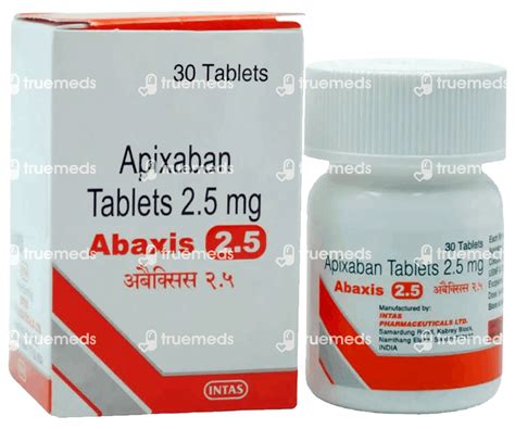 Abaxis 25 Mg Tablet 30 - Uses, Side Effects, Dosage, Price | Truemeds