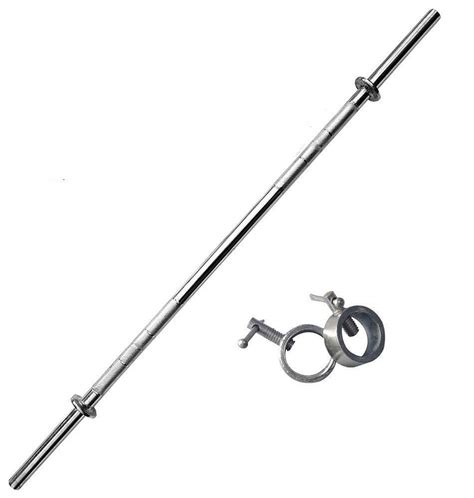 Buy MTN FITNESS 5 FT Straight Bar for Biceps & Bench Press Exercises ...