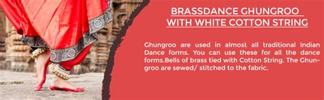 eSplanade Dance Ghungroo (15 + 15) Ghungroo White Cotton String | Bell ...