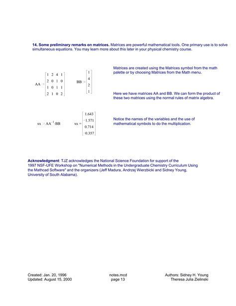 How to Use Mathcad 的图像结果