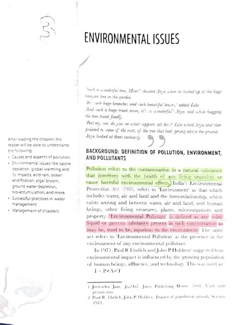 SEBP 8 - environmental notes - ENVIRONMENTAL ISSUES Such a wmnderful ...