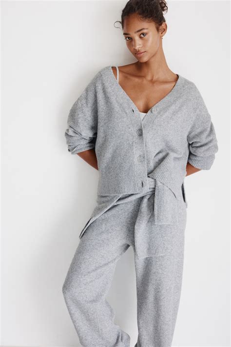 Cardigan - Grey marl - Ladies | H&M IN