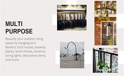 ecofynd Iron Extension Hooks for Hanging Plant for Indoor Outdoor Uses ...