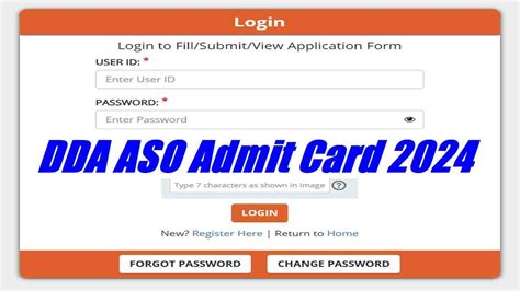 DDA ASO Admit Card 2024 Out at dda.gov.in, Direct Link to Hall Ticket ...