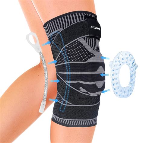 Buy SZCLIMAX Compression Knee Brace, Knee Sleeve for Knee Pain with ...