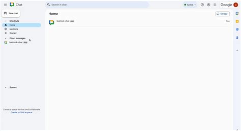 Create a generative AI-powered custom Google Chat application using ...