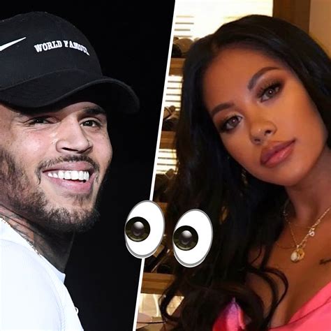 Chris Brown And His New Girlfriend Chris Brown Is Seen With Mysterious