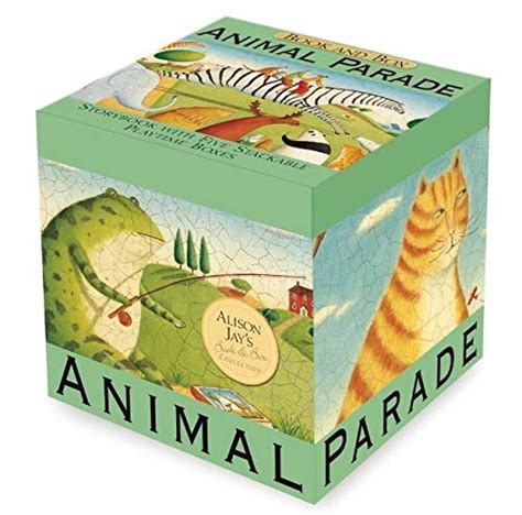 Animal Parade (Book and Stacking Boxes) : Jay, Alison: Amazon.in: Books