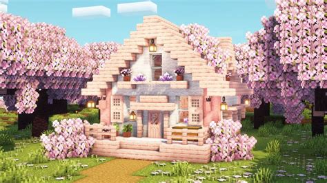 Image result for Cherry Tree Houses Tutorial Minecraft