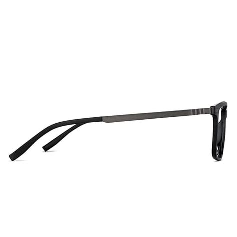 Buy Black Full Rim Rectangle Lenskart Air LA Air fusion LA E12858-C3 ...
