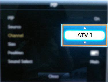 How to change Channel of PIP sub-screen in Samsung TV's? | Samsung India